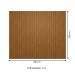Painel para TV Até 90 Polegadas Ripado 100% Mdf Nature Fosco 810010 - Linea Brasil