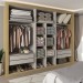 Guarda-Roupa Casal Sunderland 2 Portas 4 Gavetas com Espelho 100% Mdf Castanho - Panorama Móveis