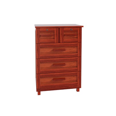 Cômoda Amazonas Clean 5 Gavetas Mel - Rodmóveis