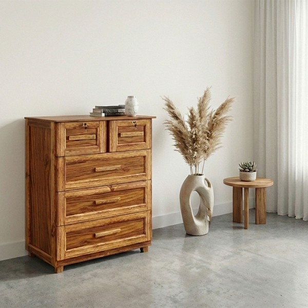 Cômoda Amazonas Clean 5 Gavetas Ypê - Rodmóveis