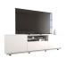 Rack para TV Até 65 Polegadas Louvre 2 Portas 1 Gaveta Branco - Panorama Móveis