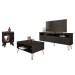 Sala de Estar Completa para TV Até 60 Polegadas Liberty Preto - Panorama Móveis