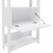 Escritório Completo Match 2 Portas 9 Prateleiras Branco - Panorama Móveis