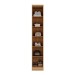 Guarda-Roupa Solteiro Ravi 1 Porta 5 Prateleiras 100% Mdf Olmo Italiano - Mambel