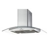 Coifa de Ilha Island com Vidro 90cm 127v Inox - Fischer