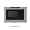 Micro-Ondas de Embutir Infinity 25l com Dourador 220v Inox - Fischer