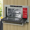 Micro-Ondas de Embutir Infinity 25l com Dourador 220v Inox - Fischer