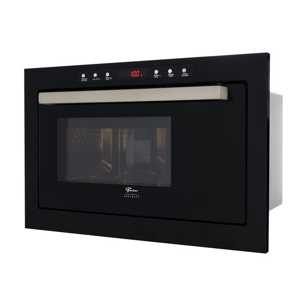 Micro-Ondas de Embutir Infinity 25l com Dourador 220v Preto - Fischer