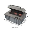 Churrasqueira Cooktop à Gás de Embutir Ranch 1 Espeto Rotativo com Tampa Bivolt Inox - Fischer