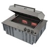 Churrasqueira Cooktop à Gás de Embutir Ranch 1 Espeto Rotativo com Tampa Bivolt Inox - Fischer