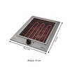 Churrasqueira Cooktop Elétrica Inox com Pedra Vulcânica 220v - Fischer