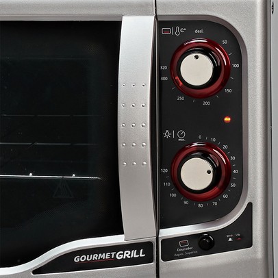 Forno Elétrico de Bancada Gourmet Grill 44l 127v Prata - Fischer