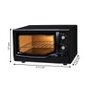 Forno Elétrico de Bancada Gourmet Grill 44l 220v Preto - Fischer