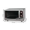 Forno Elétrico de Bancada Gourmet Grill 44l 220v Prata - Fischer