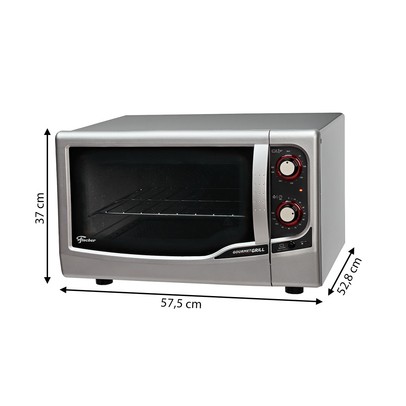 Forno Elétrico de Bancada Gourmet Grill 44l 220v Prata - Fischer