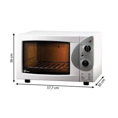 Forno Elétrico de Bancada Grill 44l 220v Branco - Fischer