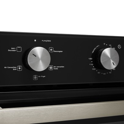 Forno Elétrico de Embutir Infinity com Turbo Convection 50l 127v Inox - Fischer