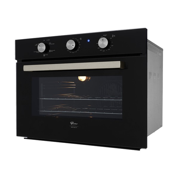 Forno Elétrico de Embutir Infinity com Turbo Convection 50l 220v Preto - Fischer