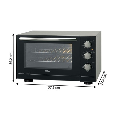 Forno Elétrico de Bancada Turbo New 48l 220v Prata - Fischer