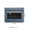 Forno Elétrico de Embutir Infinity com Turbo Convection 50l 127v Eiger -  Fischer