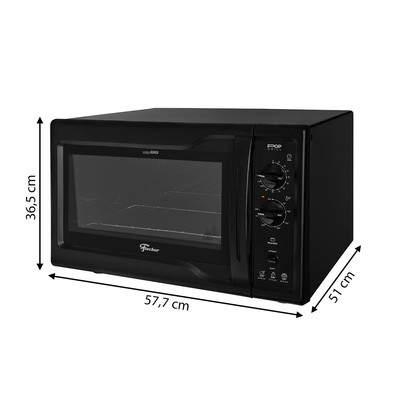 Forno Elétrico de Bancada Pop Grill 44l 220v Preto - Fischer