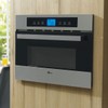 Micro-Ondas de Embutir Platinium Grill 35l 127v Inox - Fischer