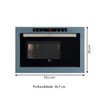 Micro-Ondas de Embutir Infinity com Dourador 25l 127 Eiger - Fischer
