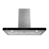 Coifa de Parede Infinity Digital Touch 90cm 220v Preto - Fischer