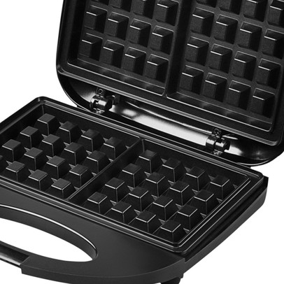 Máquina de Waffle 127v Preto - Be Smart