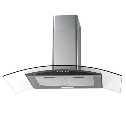 Coifa de Parede Fit com Vidro 90cm 127v Inox - Fischer