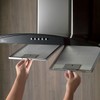 Coifa de Parede Fit com Vidro 90cm 220v Inox - Fischer