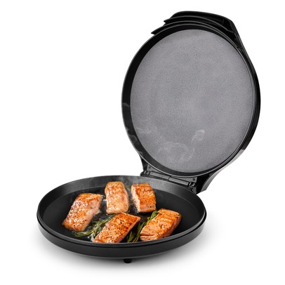 Grill Elétrico com Controle de Temperatura 127v Preto -  Be Smart