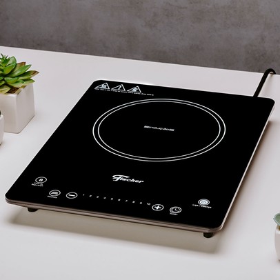 Cooktop de Indução 1 Boca 127v Preto - Fischer