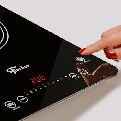 Cooktop de Indução 1 Boca 220v Preto - Fischer
