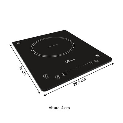 Cooktop de Indução 1 Boca 220v Preto - Fischer