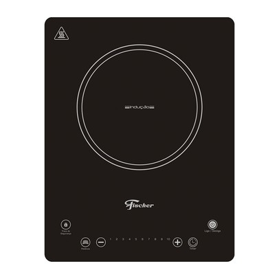 Cooktop de Indução 1 Boca 220v Preto - Fischer