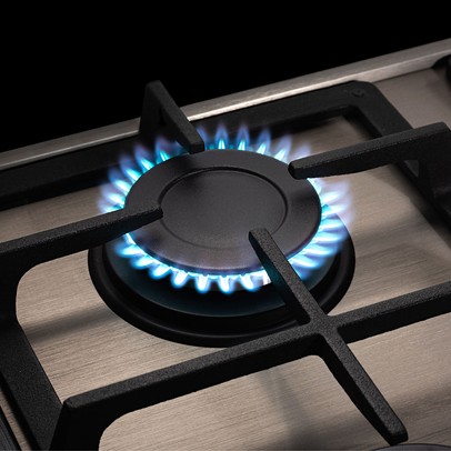 Cooktop 4 Bocas Platinium Gás Prime com Aço Inox - Fischer