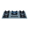 Cooktop 5 Bocas Infinity Tripla Chama com Vidro Eiger - Fischer