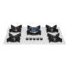 Cooktop 5 Bocas Infinity Tripla Chama com Vidro Branco - Fischer