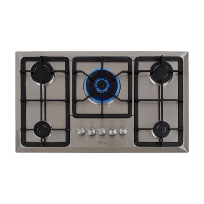 Cooktop 5 Bocas Infinity Tripla Chama Inox - Fischer