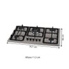Cooktop 5 Bocas Infinity Tripla Chama Inox - Fischer