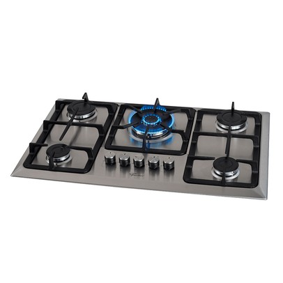 Cooktop 5 Bocas Infinity Tripla Chama Inox - Fischer