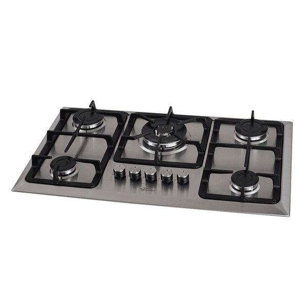 Cooktop 5 Bocas Infinity Tripla Chama Inox - Fischer