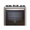 Fogão 5 Bocas de Embutir Gran Cheff Tripla Chama com Grill 220v Silver - Fischer