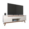 Rack para TV Até 60 Polegadas Navy 2 Portas 1 Gaveta Off White - Panorama Móveis
