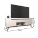 Rack para TV Até 60 Polegadas Navy 2 Portas 1 Gaveta Off White - Panorama Móveis