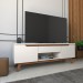 Rack para TV Até 60 Polegadas Navy 2 Portas 1 Gaveta Off White - Panorama Móveis