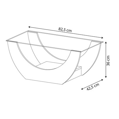 Sala de Estar Completa para TV Até 75 Polegadas Grecia Cinamomo/Off White - Pnr Móveis