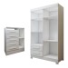 Quarto Infantil Completo Meu Doce Sonho 5 Portas 7 Gavetas Branco - Panorama Móveis