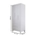 Quarto Infantil Completo Kids 4 Portas 6 Gavetas Branco - Panorama Móveis